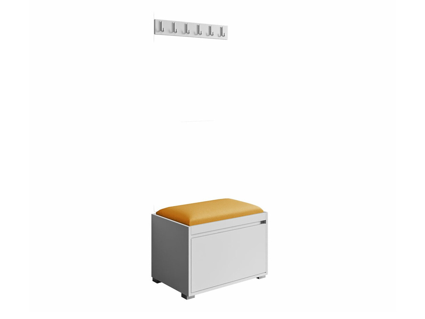 Hallway set Comfivo Pinus VIII (White + Manila 32)