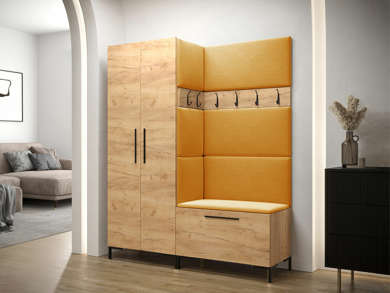 Hallway set Nomal I (Craft oak)
