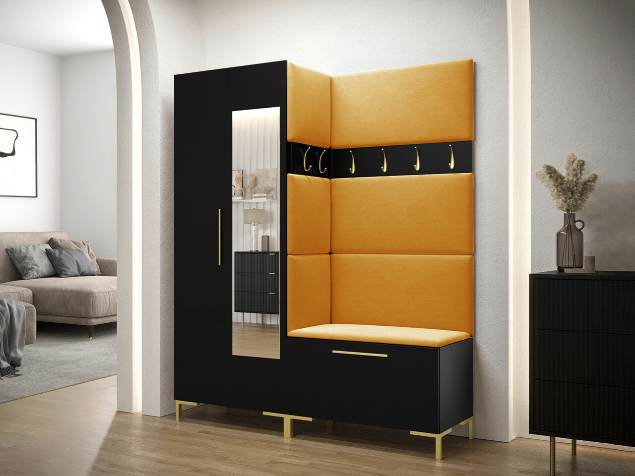 Hallway set Nomal IX (Black)
