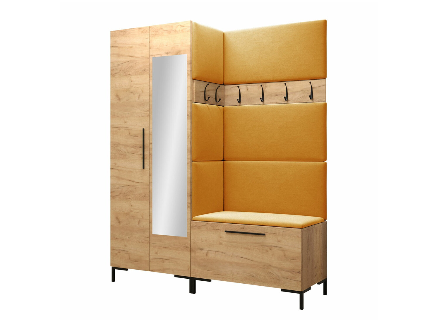 Hallway set Nomal IX (Craft oak)