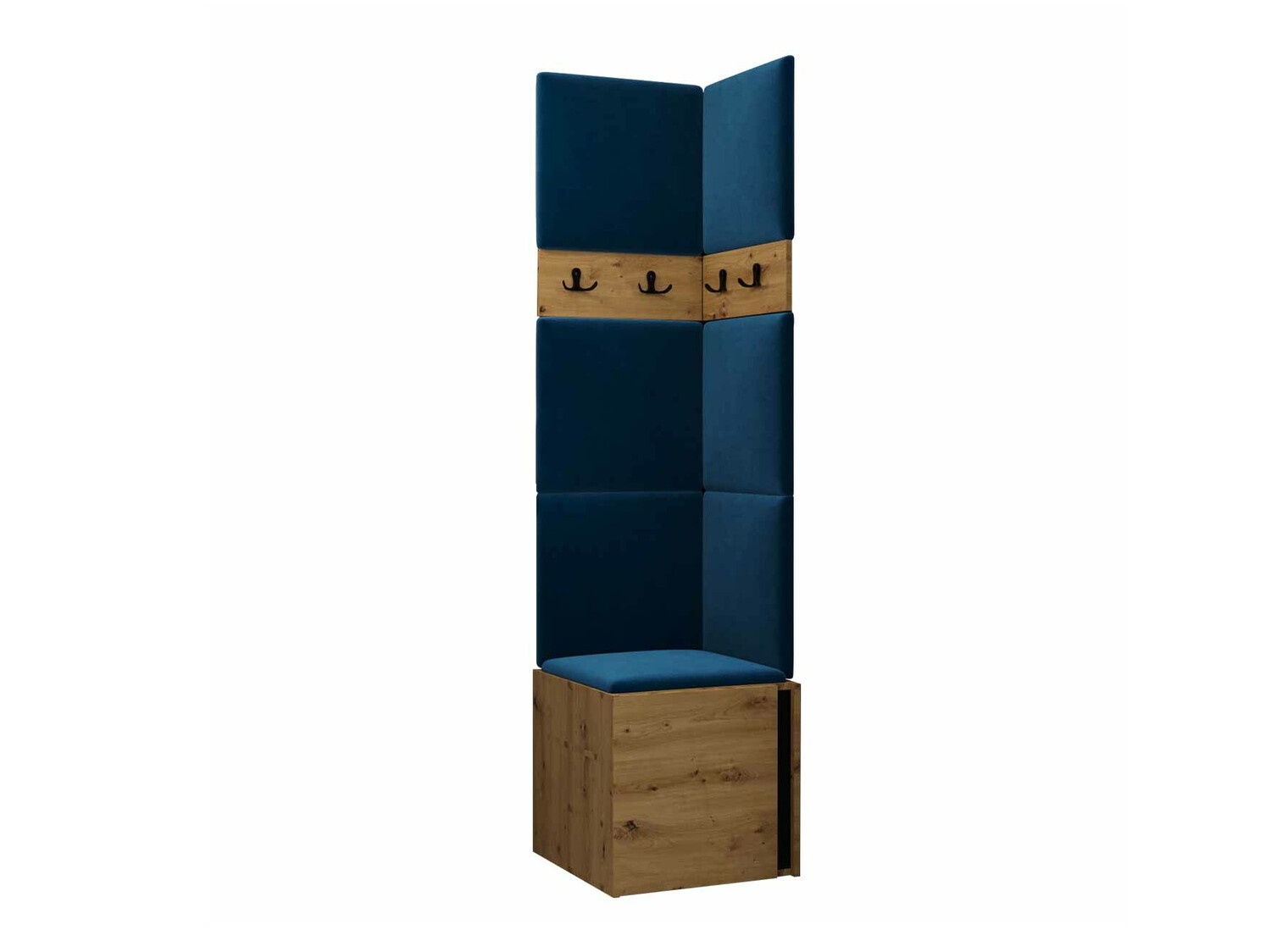 Hallway set Pinis XXI (Artisan oak + Black)