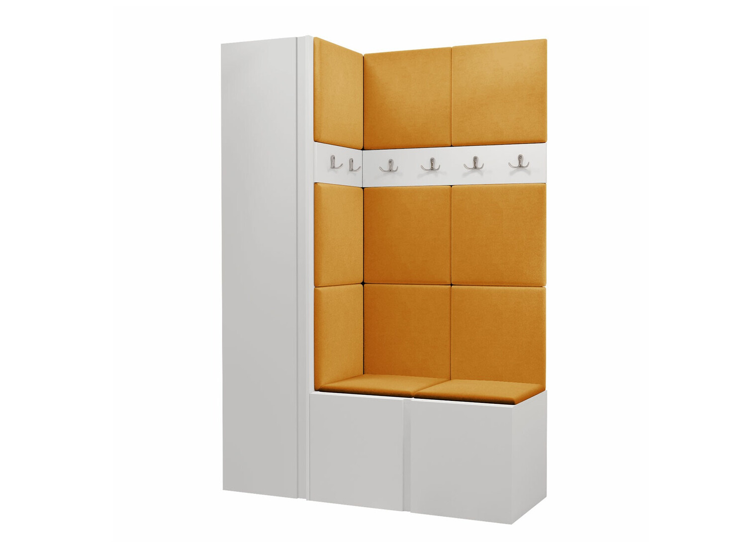 Hallway set Pinis IX (White)