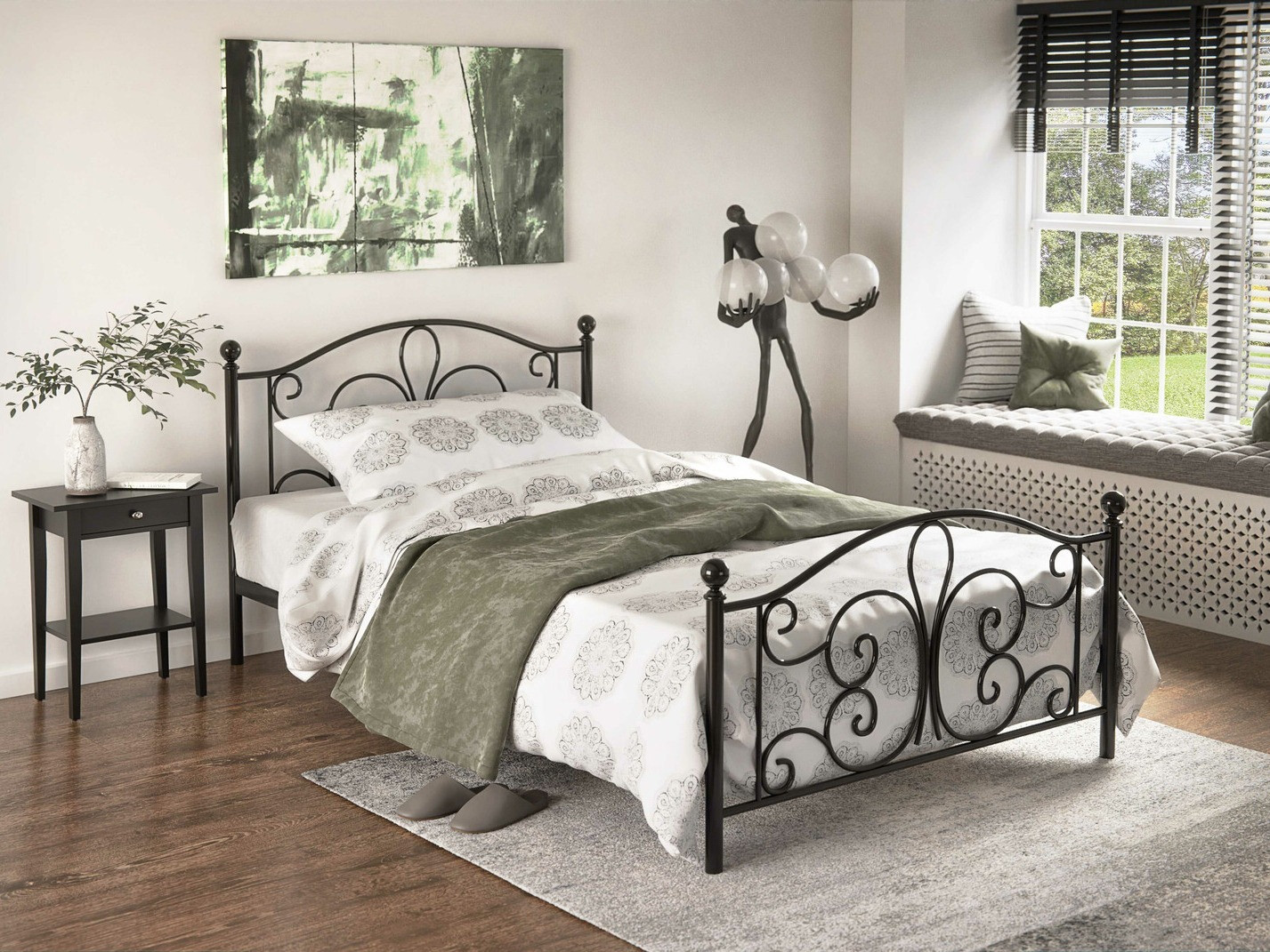 Bed Houston 1355 (Black)