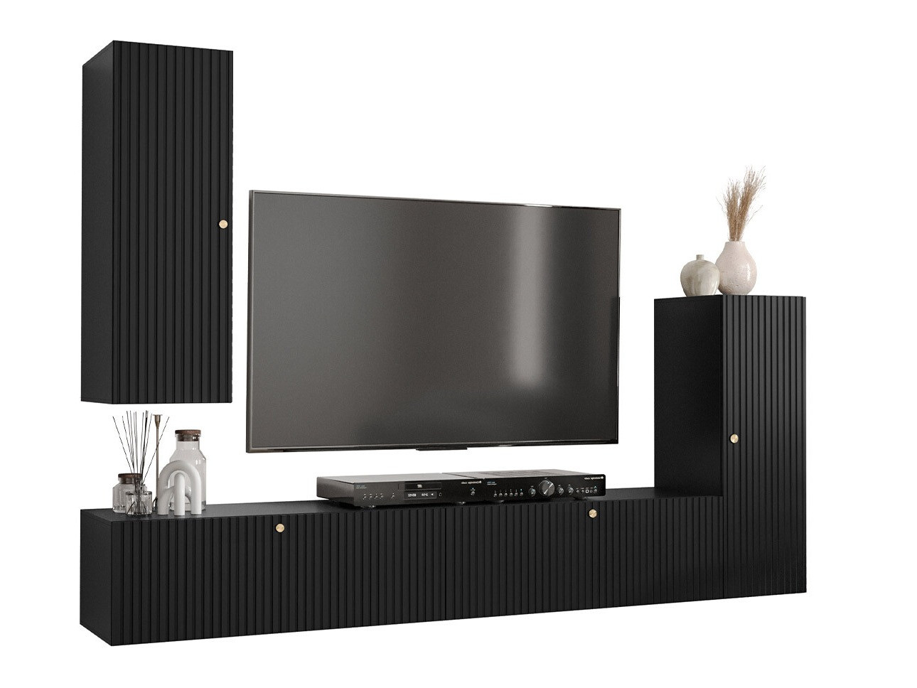 Living room set Anulio I (Black)