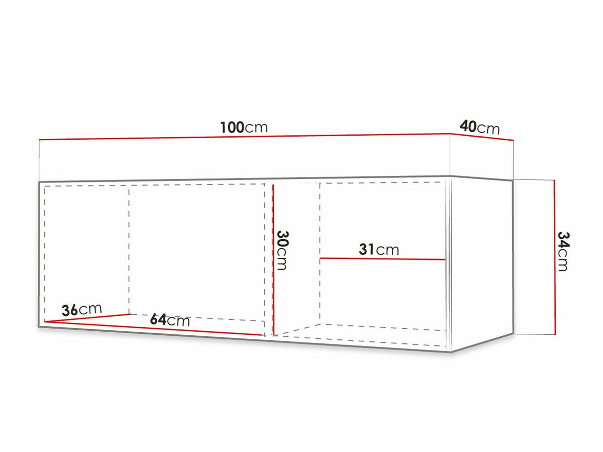 TV stand Anulio (White)