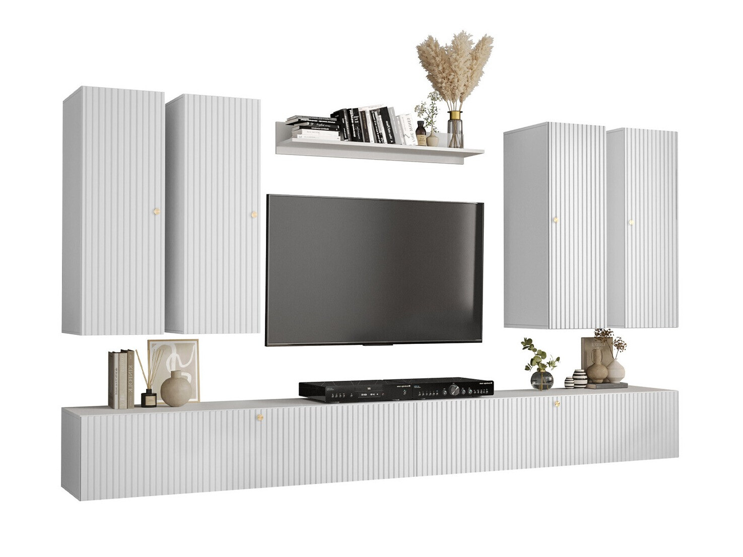 Living room set Anulio IV (White)