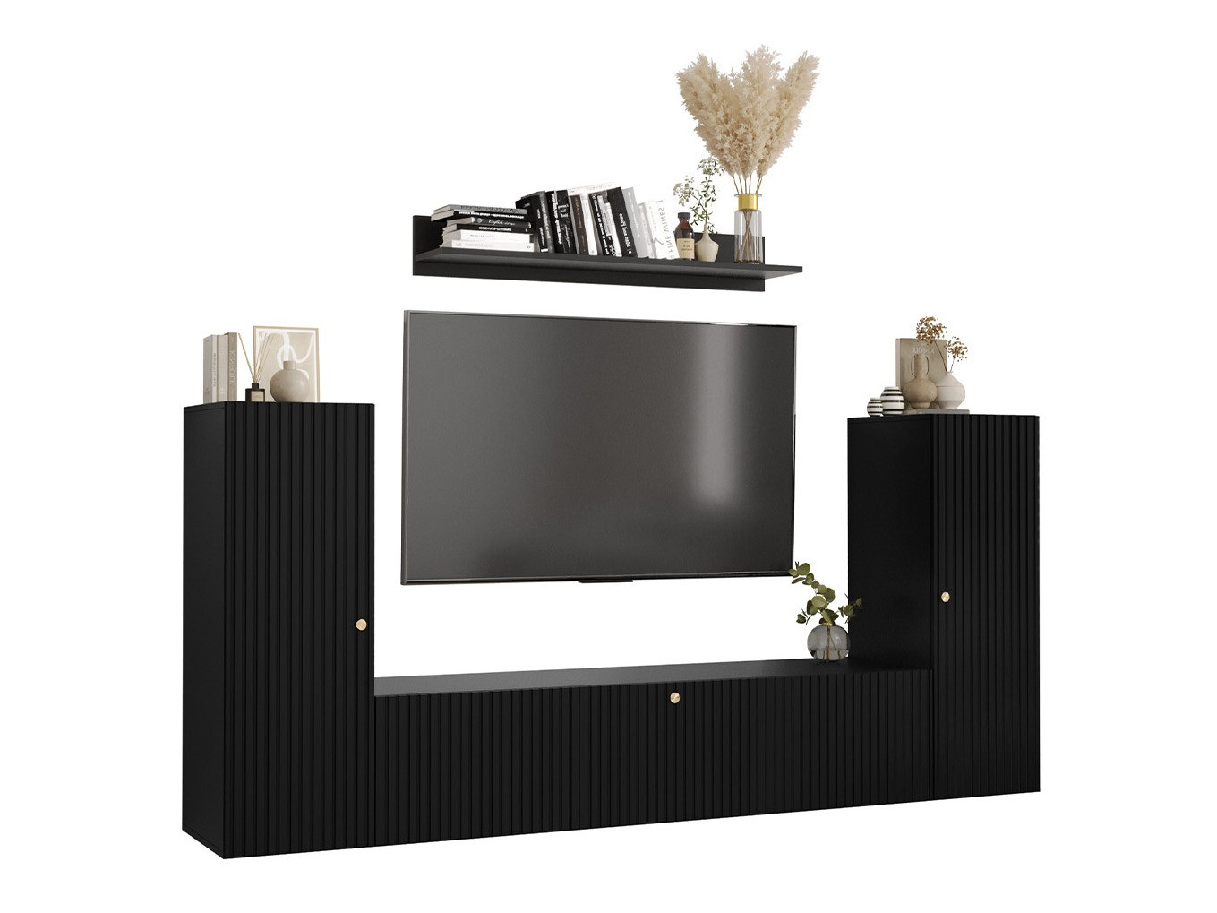 Living room set Anulio IX (Black)