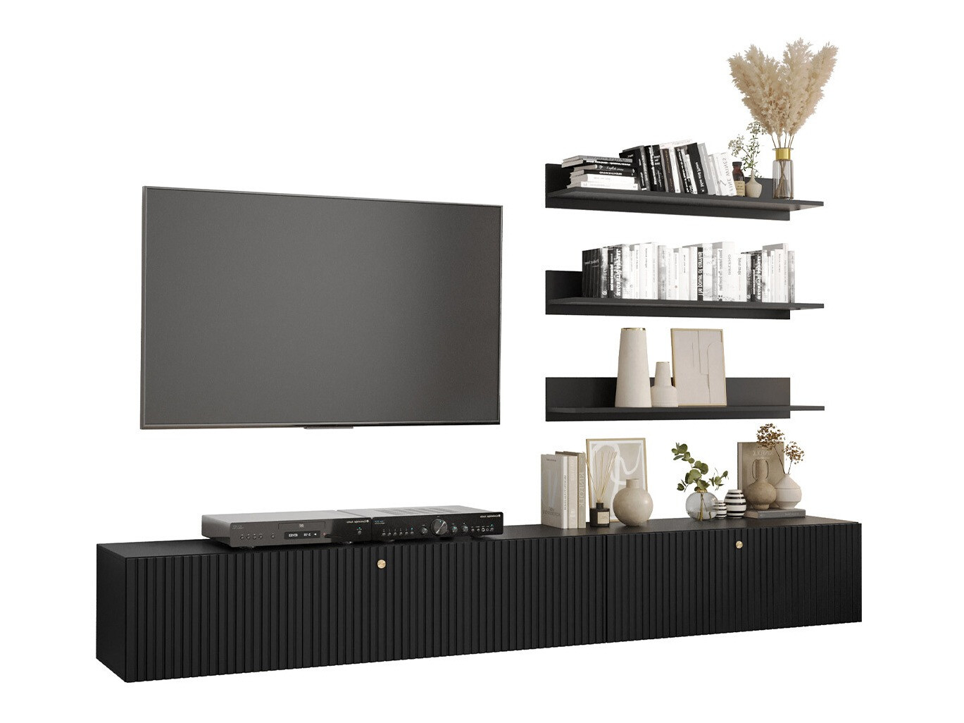 Living room set Anulio X (Black)