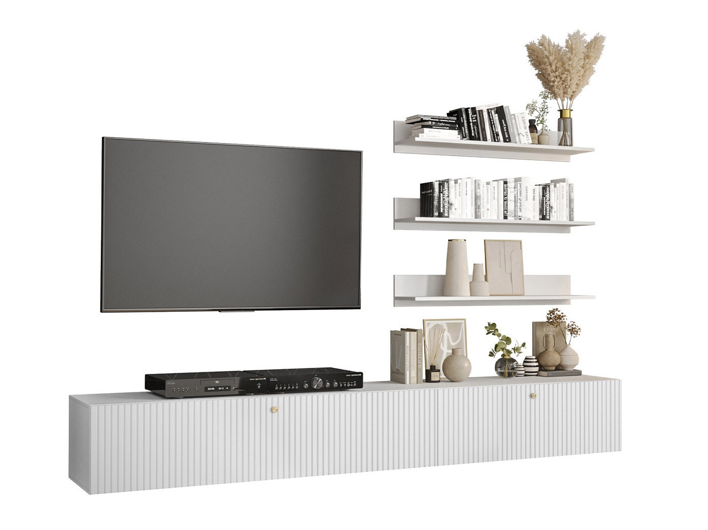Living room set Anulio X (White)