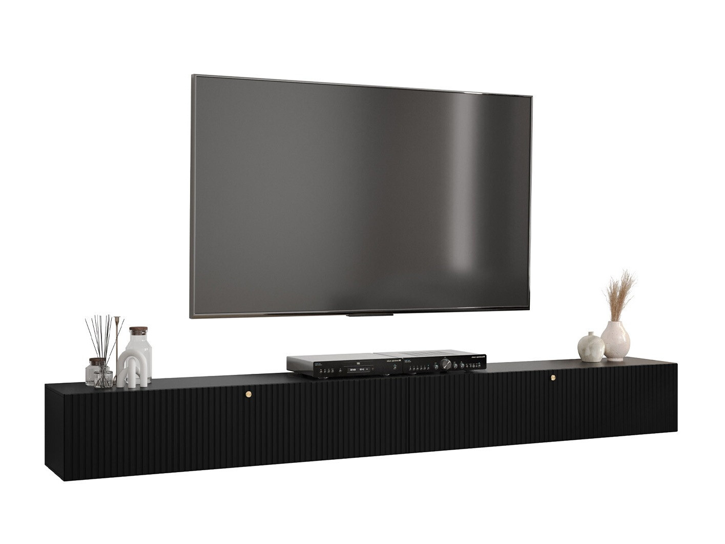 TV stand Anulio II (Black)