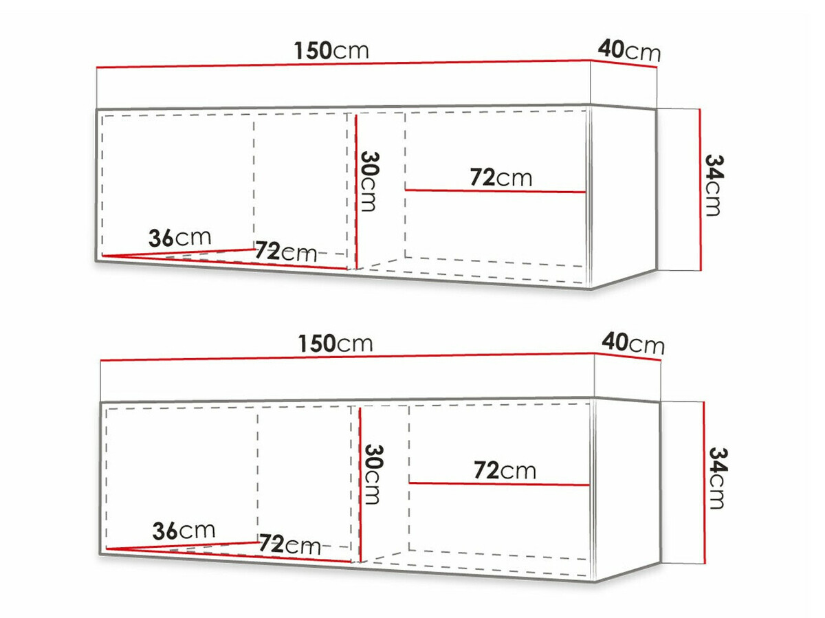 TV stand Anulio II (White)