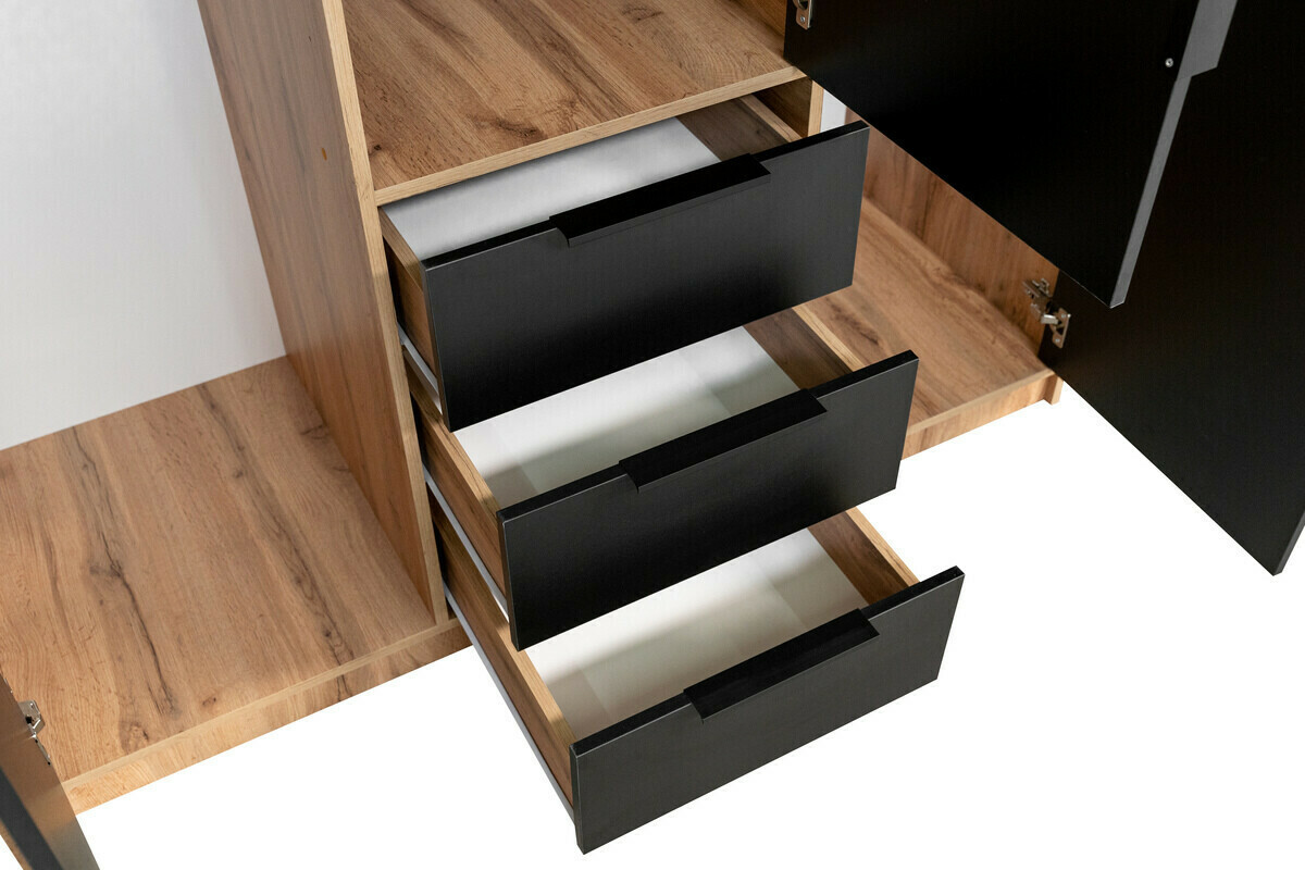 Wardrobe Collis IV (Wotan Oak)