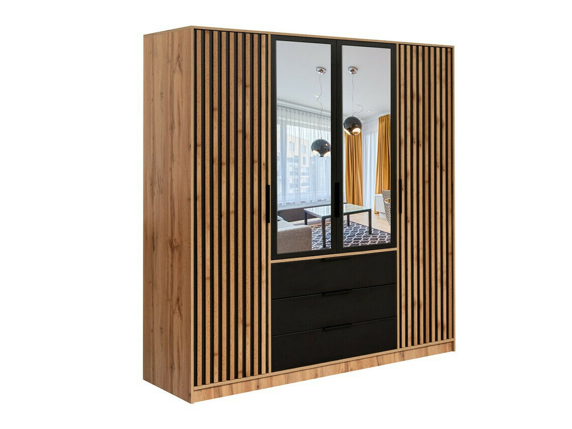 Wardrobe Collis V (Wotan Oak)