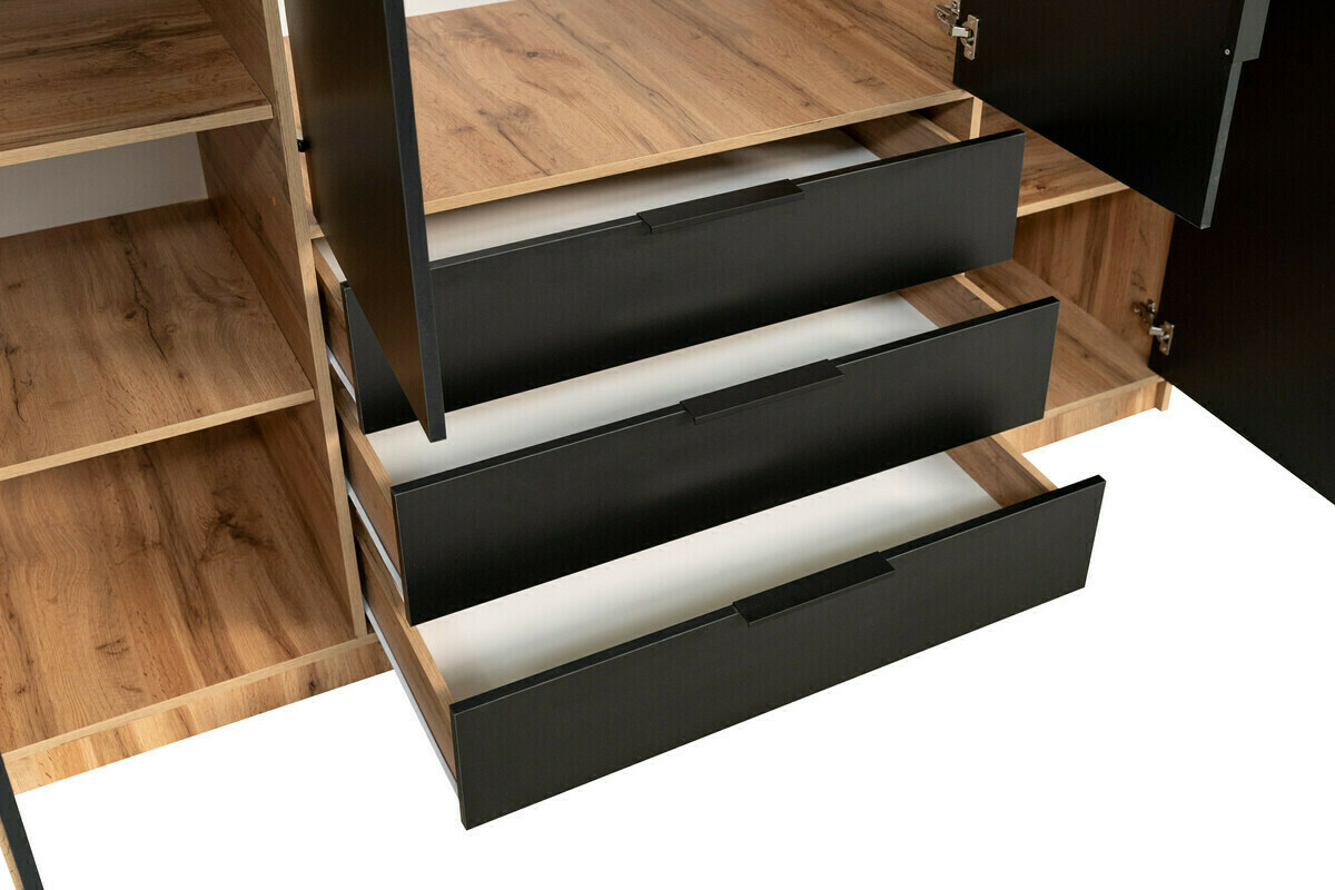 Wardrobe Enolevo 114 (Wotan Oak)