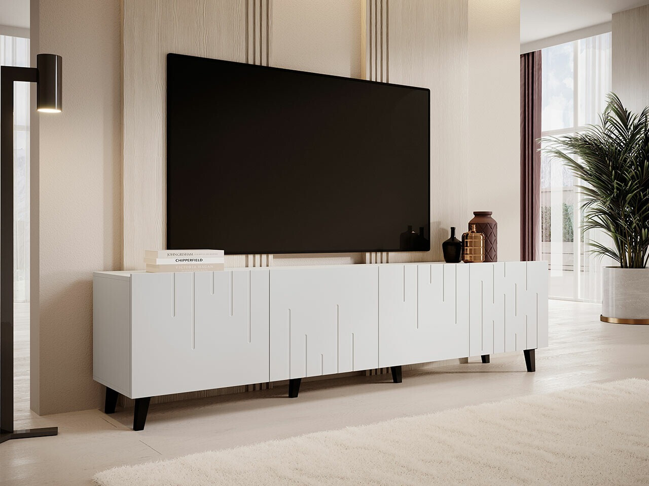 TV stand Charlotte 176 (White)