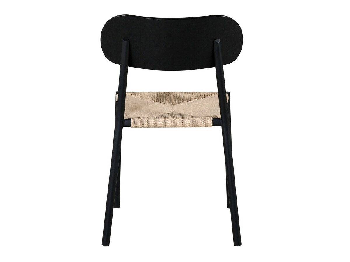 Dining set Dallas 3314 (Black + Light brown)