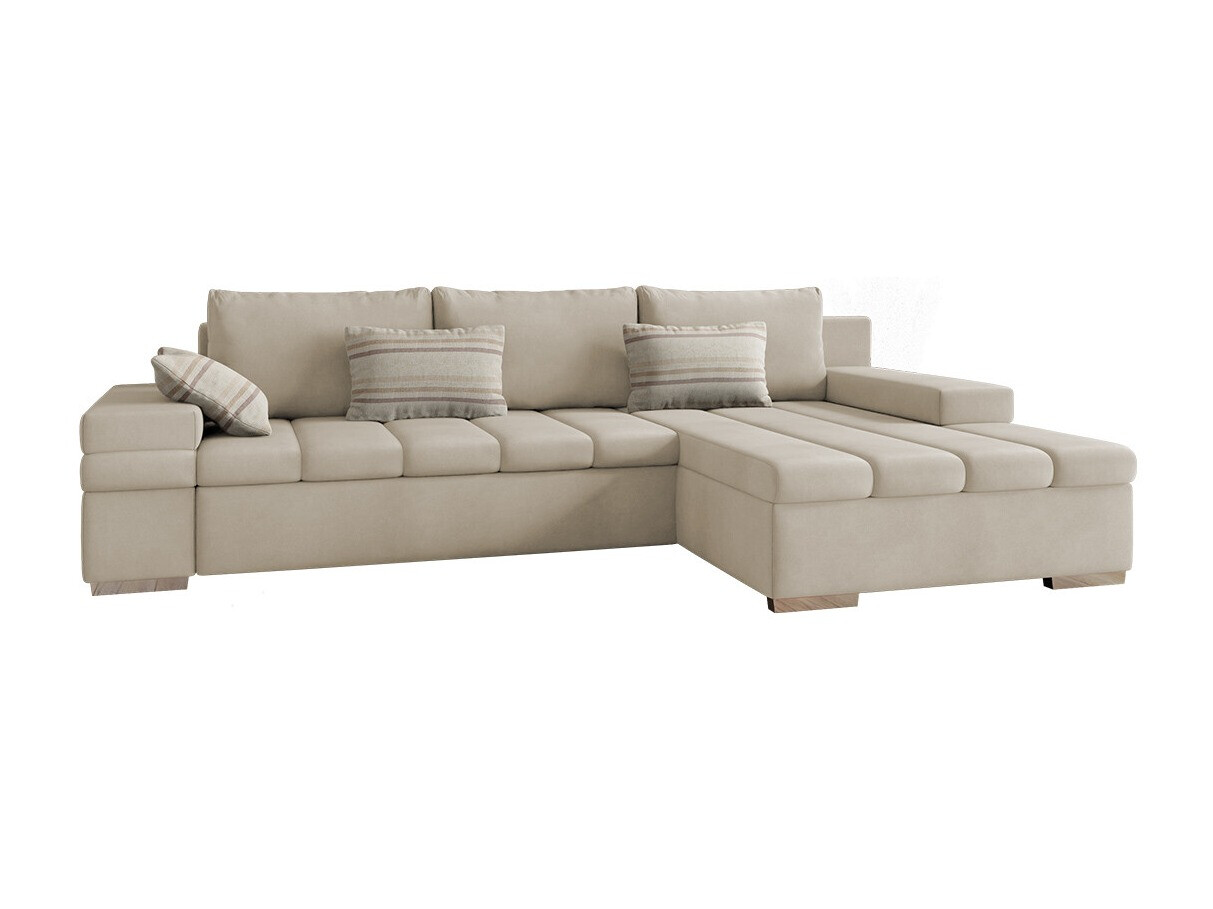 Corner sofa Comfivo Olivetum (Uttario Velvet + Senegal 825)