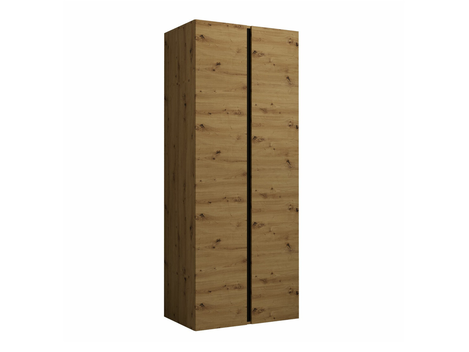 Wardrobe Hartford 367 (Artisan oak + Black)