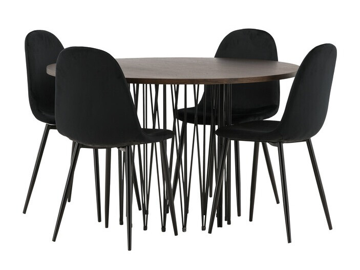 Dining set Dallas 3370 (Black)