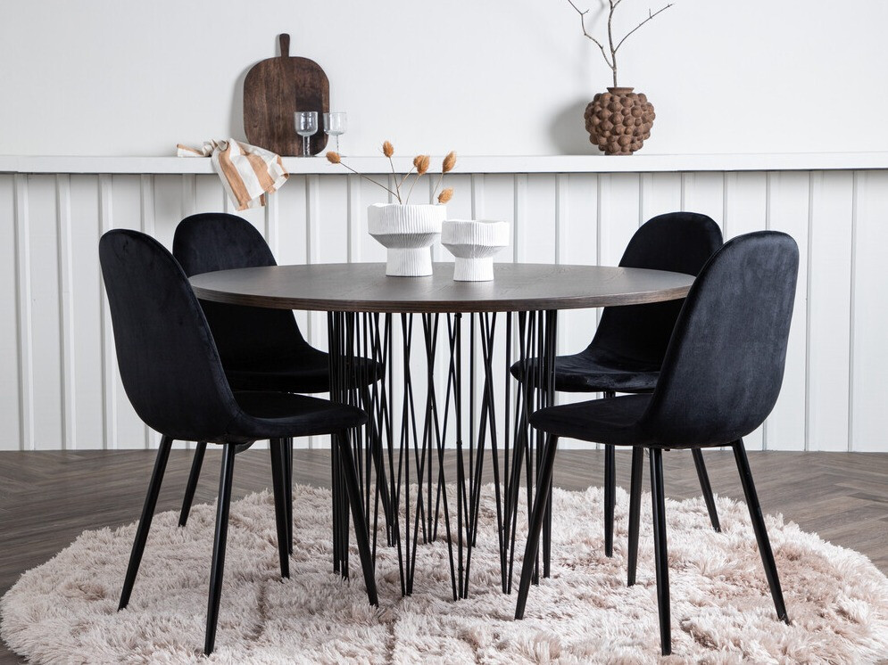 Dining set Dallas 3370 (Black)