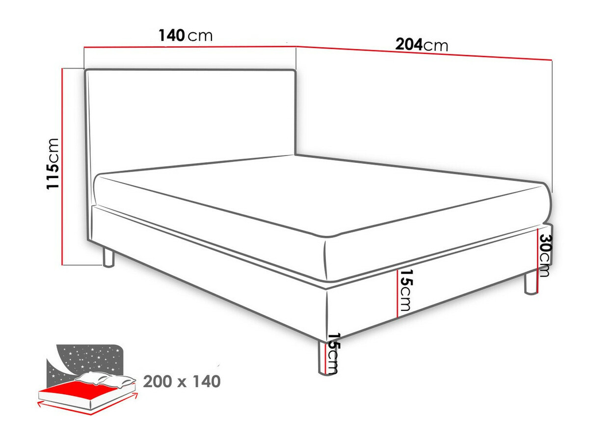Bed Logan 100 (Solo 260)