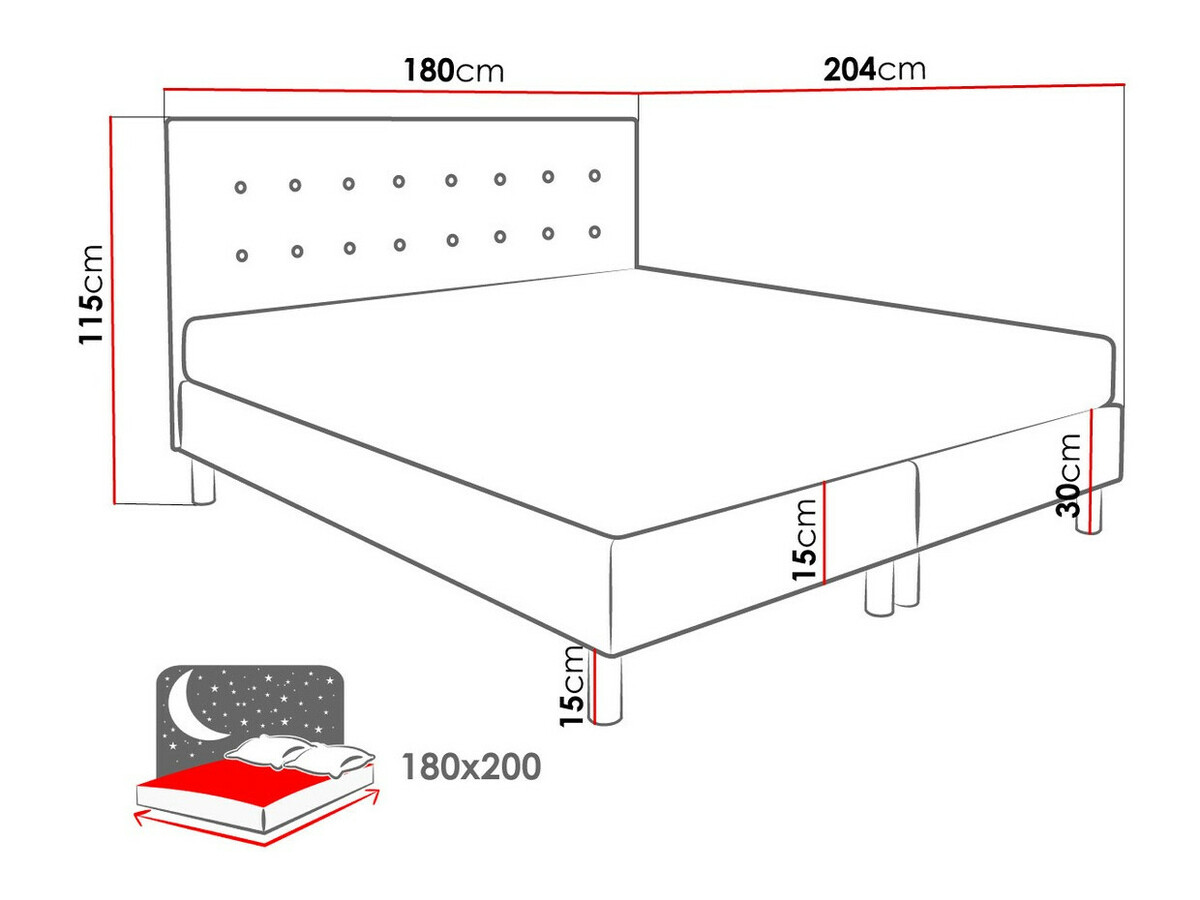 Bed Logan 100 (Solo 264)