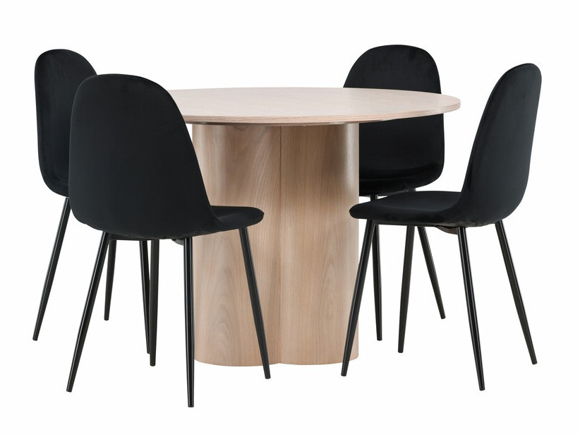 Dining set Dallas 3401 (Black)
