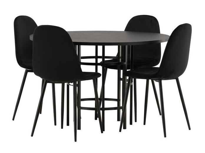 Dining set Dallas 3424 (Black)