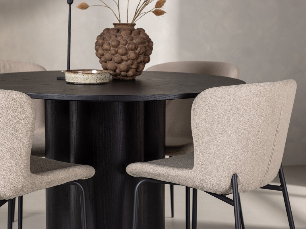 Dining set Dallas 3432 (Beige + Brown)