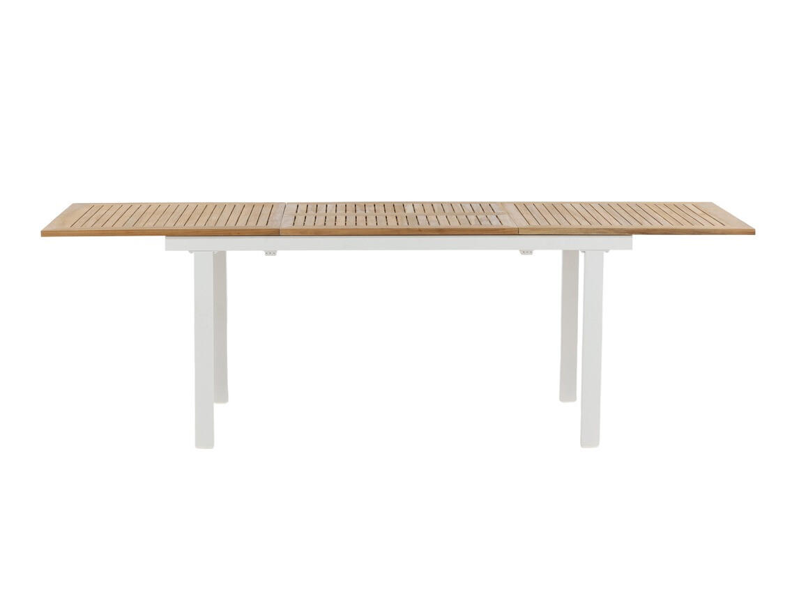 Outdoor table Dallas 809 (Teak + White)