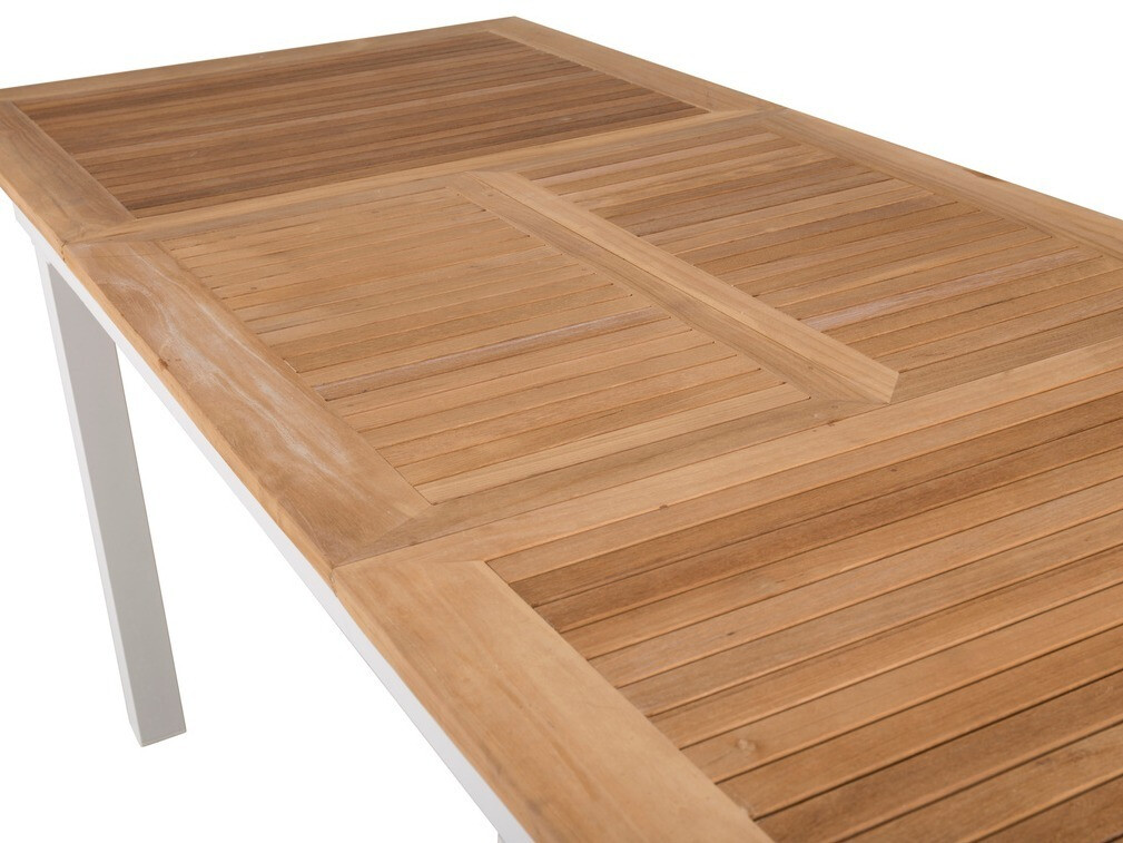 Outdoor table Dallas 809 (Teak + White)