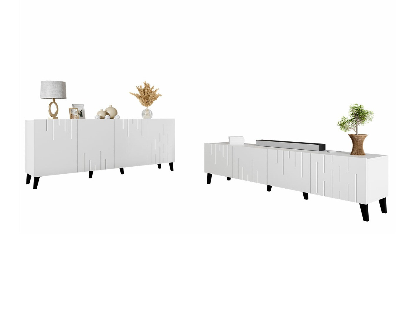 Living room set Charlotte 212 (White)