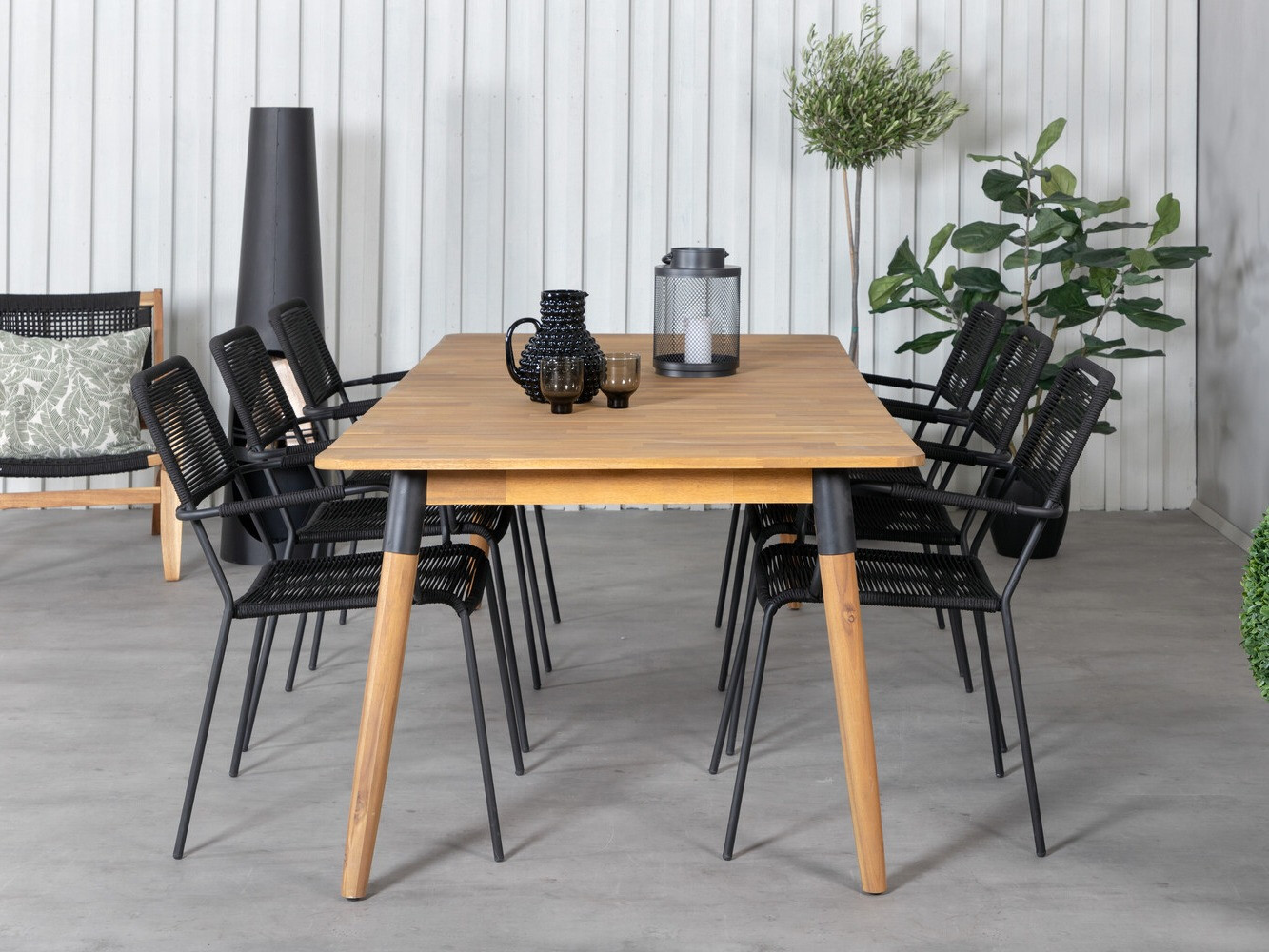 Table and chairs set Dallas 2877