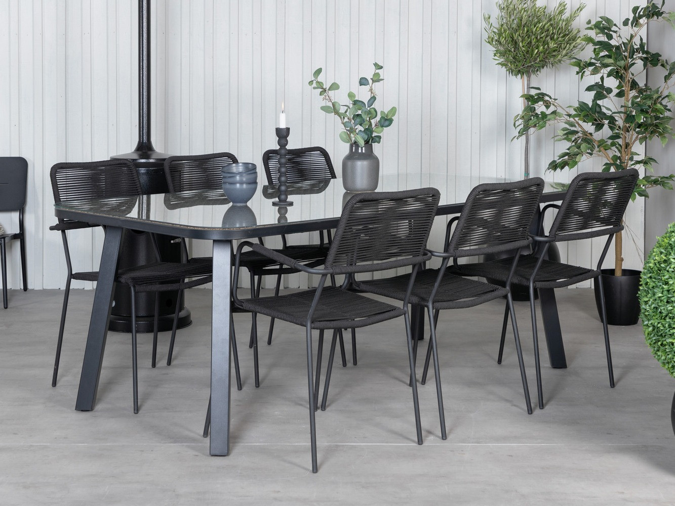 Table and chairs set Dallas 2934