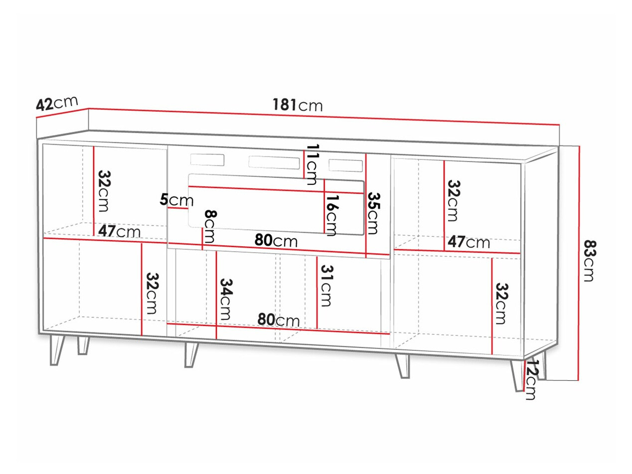 Sideboard Comes I (Wotan Oak)