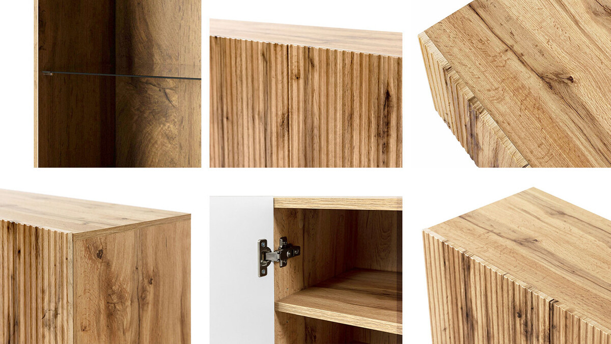 TV stand Comes II (Wotan Oak)