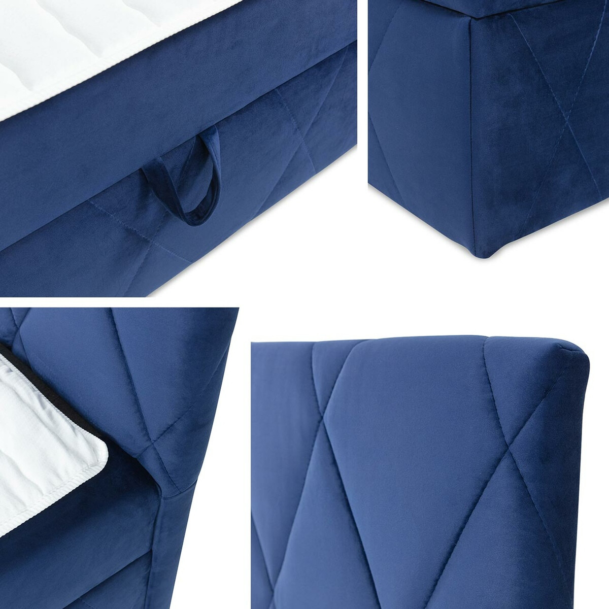 Continental bed Comfivo 225 (Magic Velvet 2216)