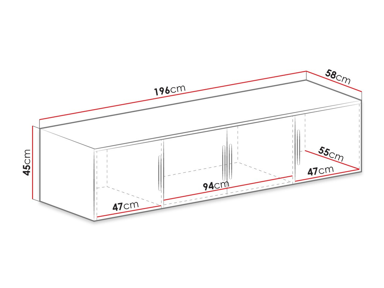 Sideboard Dortivu (White)