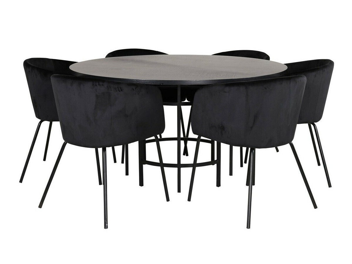 Dining set Dallas 2378 (Black)