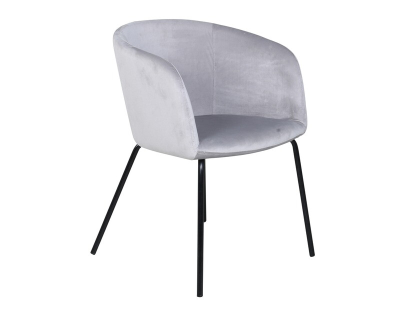 Dining set Dallas 2378 (Black + Light grey)