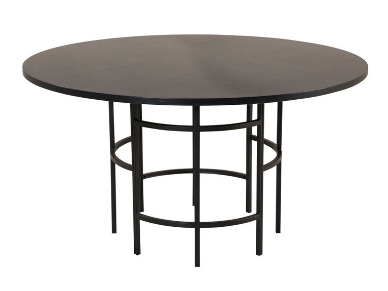 Dining set Dallas 2387 (Black + Beige)