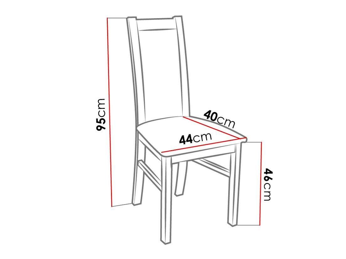 Chair Sparks 116 (Faux leather Soft 011)
