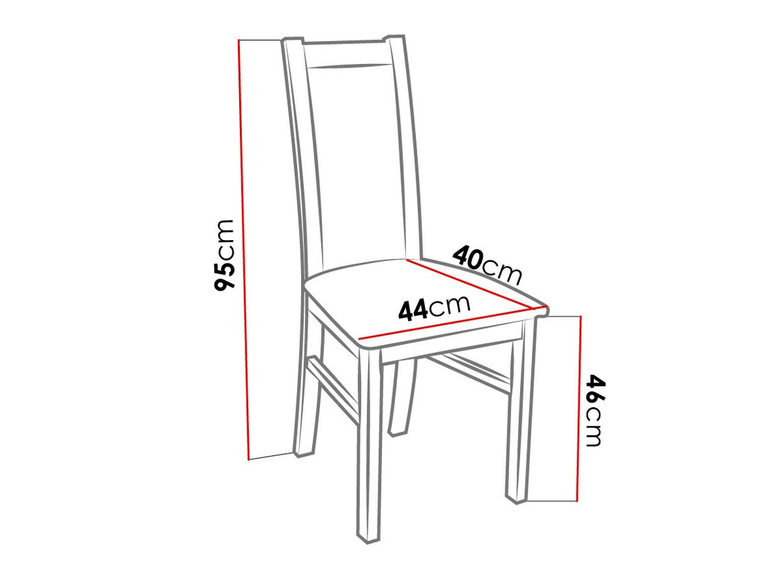 Chair Sparks 116 (Faux leather Soft 017)