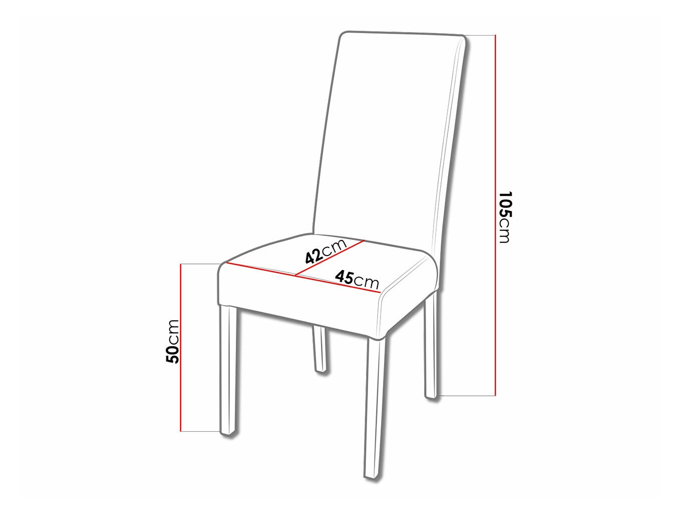 Chair Sparks 184 (Walnut)