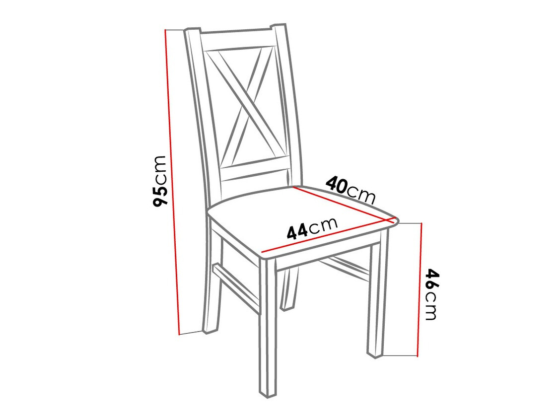 Chair Sparks 117 (Faux leather Soft 011)