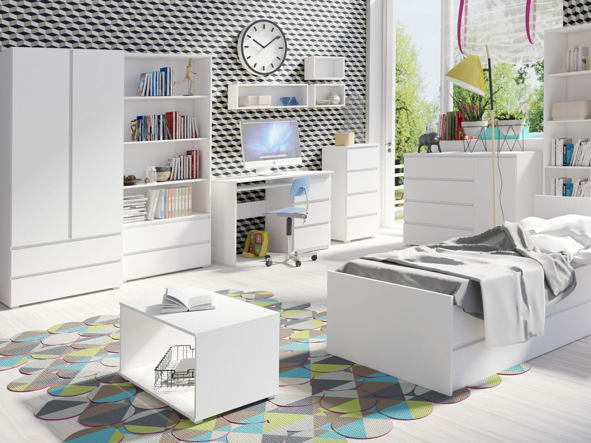 Wardrobe Cirdora 101 (White)
