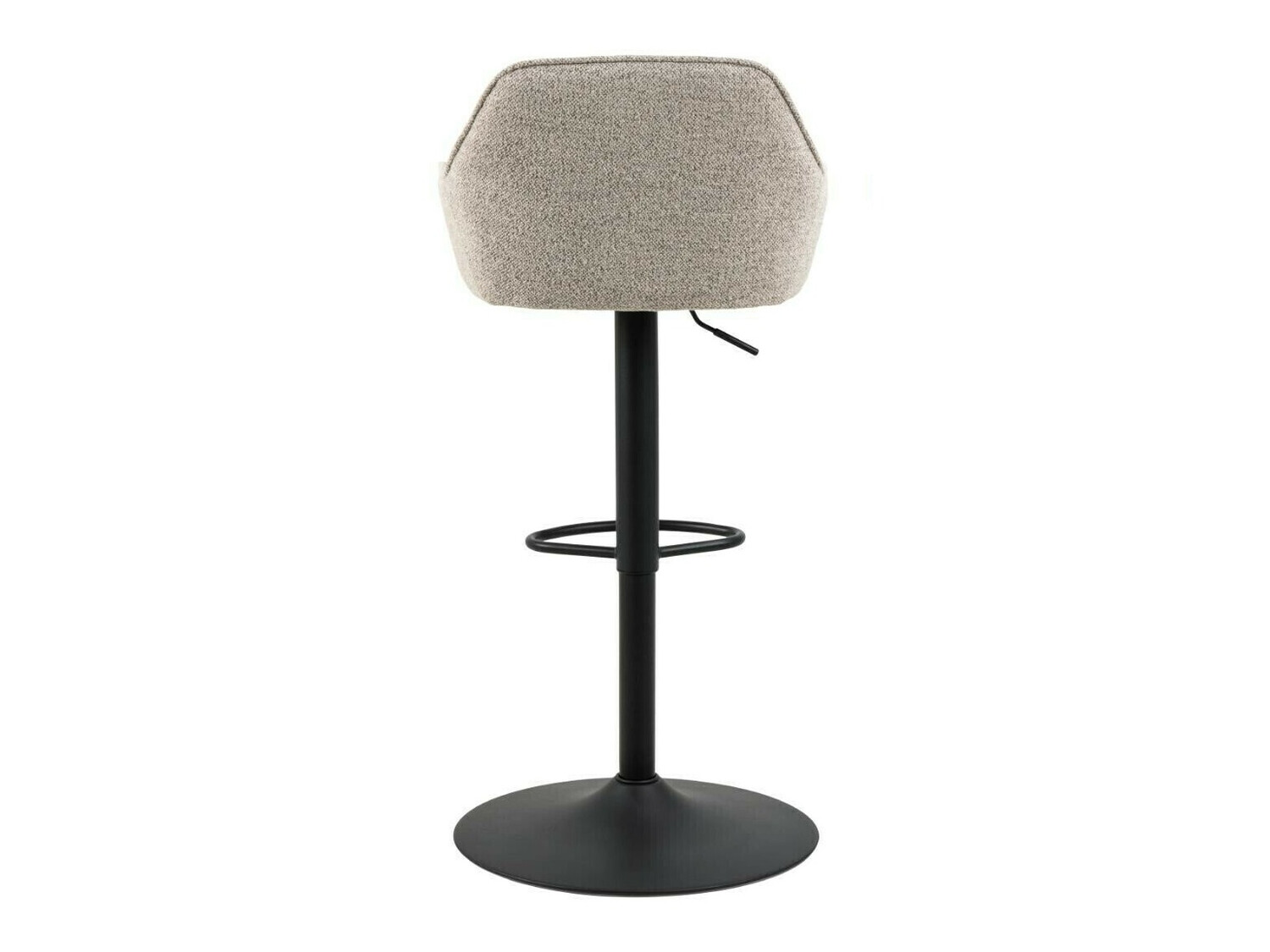 Counter stool Norsica 650 (Black + Beige)