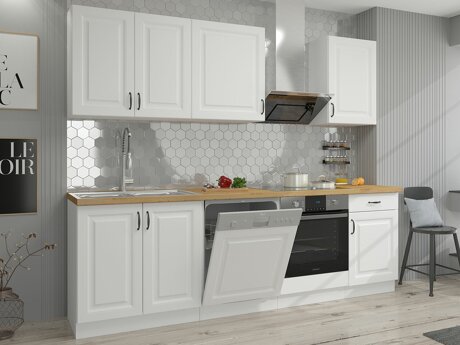 Modular kitchen set Retro White 150