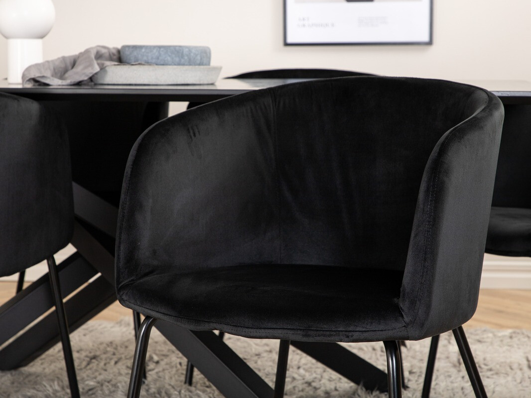 Dining set Dallas 2691 (Black)