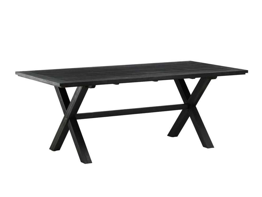 Table and chairs set Dallas 3641 (Black)